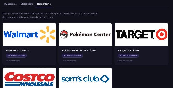 The counter on each store shows how many you've sent